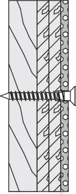 Produktbild von HEWI BM Stützgriffe/Sitz 802, 3 Bef-P., Leichtbauwand mit Schichtholzplatte