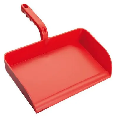 Produktbild von Kehrschaufel Gross, Pp, Rot Ohne Lippe, 325X330X100 Mm