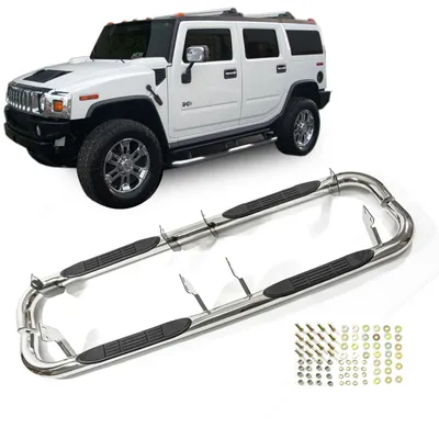 Obrázek produktu pro J&J Automotive | Boční nerezové rámy pro Hummer H2 2003-2008