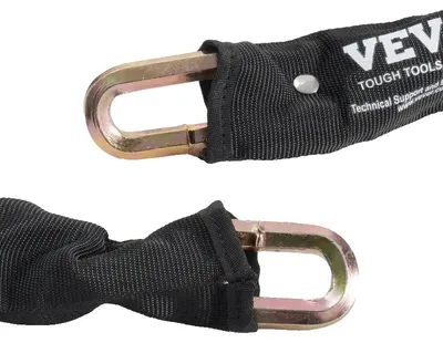 Obrázek produktu pro Zámek na kolo, robustní kovová konstrukce, vysoce bezpečnostní design, černý