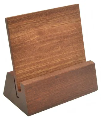 Produktbild von Tischkartenhalter aus Holz, rustikaler Tischkalender, Tischnummernständer für Hochzeiten, Bankette, Restaurants, Foto- und Bilderpräsentationssockel