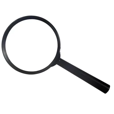Produktbild von Handlupe 1,75-fach Vergrößerung – Leselupe mit Glaslinse, 40 mm, Lupe für Lesen, Basteln und Hobby