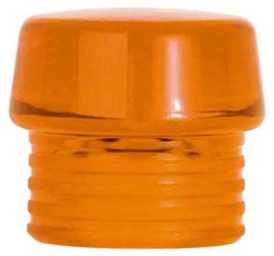 Image de Wiha 26616 Tête de frappe, orange transparent pour marteau de protection Safety (26616)