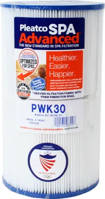 Produktbild von Filterkartusche Kartusche Whirlpool Filter Lamellenfilter Original Pleatco PWK30 kompatibel Darlly 60301, Filter4Spas SC712, Magnum HS30