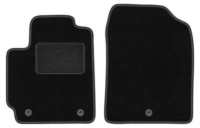 Immagine prodotto di Wielganizator tappetini auto velours anteriori adatto per Kia Picanto III (2017-, hatchback) neri, set 2 pz, con fissaggi
