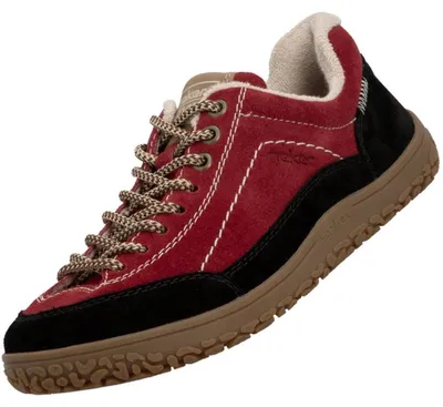 Produktbild von Rieker Damen Leder Schnürschuh Rot – Extra Weit