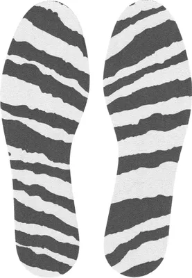 Produktbild von Bevaform® Funktionale Modische Einlegesohlen Einlagen Memorylatex Tragekomfort Gescheckt - Schwarz 38-39