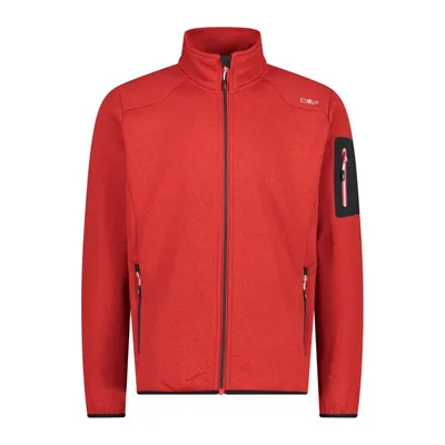 Produktbild von CMP Herren Gestrickte Fleecejacke mit durchgehendem Reißverschluss ohne Kapuze