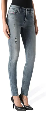 Produktbild von Diesel Skinzee 0851G Stretch Damen Jeans Hose Skinny