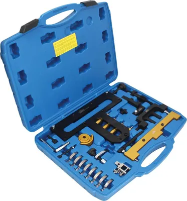 Immagine prodotto di Kit strumenti di bloccaggio di allineamento dell'albero a camme del motore, set messa in fase motore, fasatura motori BMW N46 N42 N46T Valvetronic