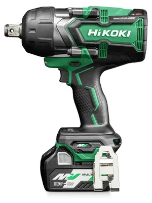 Produktbild von Hikoki WR36DFWRZ, Schlagschrauber, Pistolengriff, 3/4", Schwarz, Grün, Grau, Bürstenlos, IP56