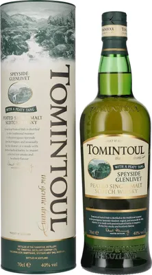 Produktbild von Tomintoul Peaty Tang Speyside Single Malt 40% 0,7L