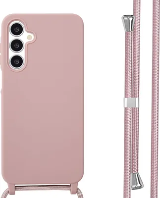 Produktbild von imoshion SilikonHülle mit Band Samsung Galaxy A16 - Sand Pink