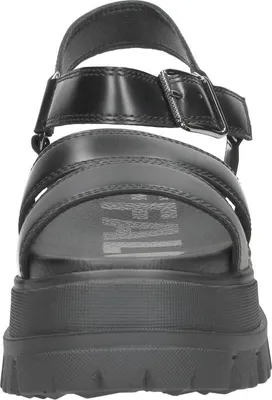 Produktbild von Buffalo ASPHA TS Sandal Sandalen Plat - Zwart - Maat 39