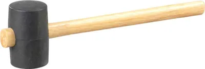Produktbild von Hammer Strend Pro 230 g, Gummihammer, Blackhead, Holzgriff