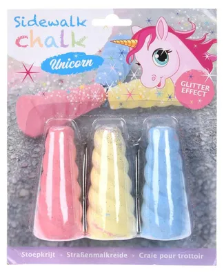 Obrázok produktu pre Chodník Krieda Glitter Unicorn, 3ks.