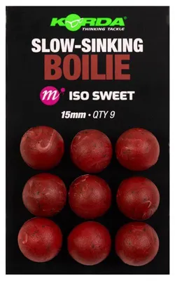 Produktbild von Korda Slow Sinking Boilie ISO Sweet 15 mm