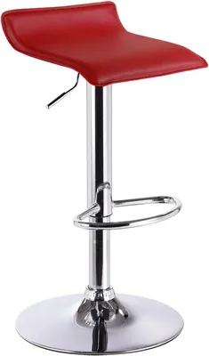 Productafbeelding van Verstelbare barkruk van kunstleer | Bordeaux | 39x38,5x63-83 cm