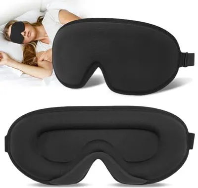 Produktbild von Atmungsaktives Schlafmasker, leicht, elastisch, für Seitenschläfer, ergonomisch