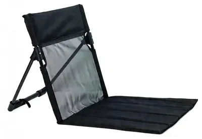 Productafbeelding van Strandmat met rugleuning, opvouwbare vloerstoel voor buiten
