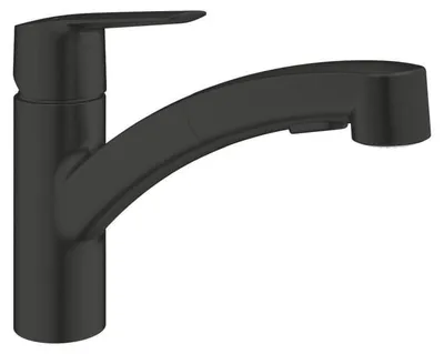 Immagine prodotto di Miscelatore per lavabo GROHE Start nero con doccia 305312431