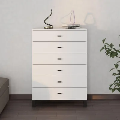Immagine prodotto di Otaval - Credenza, 77x35x78h cm Bianco, un Ripiano