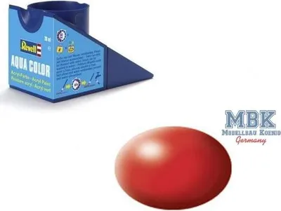Produktbild von Revell AQ330 Aqua Color 330 feuerrot seidenmatt