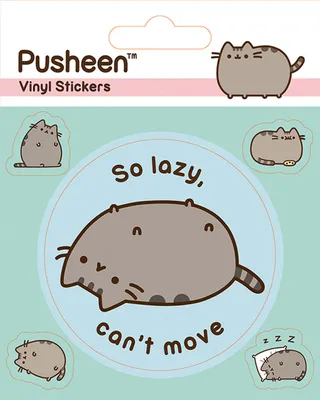 Obrázok produktu pre Pusheen - Nálepky - Lazy