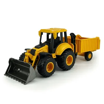 Obrázok produktu pre Pracovné autícka - traktor s vleckou