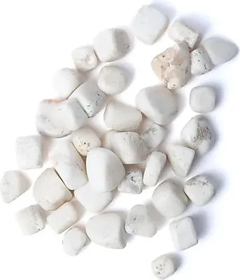 Immagine prodotto di Pietre burattate Scolecite Qualità A - ± 15-35 cm; ±500 g - ±1,5-3,5 cm; ±500 g