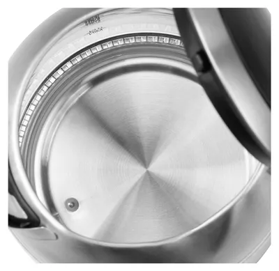 Immagine prodotto di ECG RK 1781 Glass | Bollitore elettrico | Volume 1,7 l | Potenza assorbita 1850-2200 W | Impostazione temperatura 40-100 °C | Acciaio inox con vetro temperato