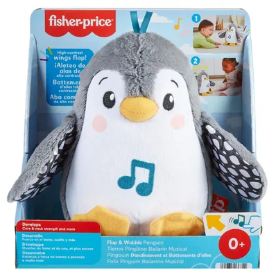 Produktbild von Fisher-Price Musikalischer Pinguin Wackler Sensorisches Spielzeug für Babys