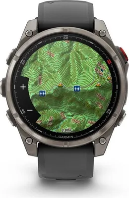 Image de Garmin fēnix 8 Pro, 3,56 cm (1,4"), AMOLED, écran tactile, 32 Go, GPS, 77 g