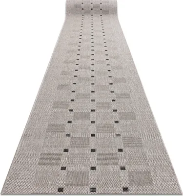 Image de Tapis de course SIZAL FLOORLUX modèle 20079 argent / noir 200 cm beige 200x160 cm