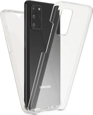 Produktbild von NALIA 360 Grad Handy Hülle kompatibel mit Samsung Galaxy S20, Full Cover Case