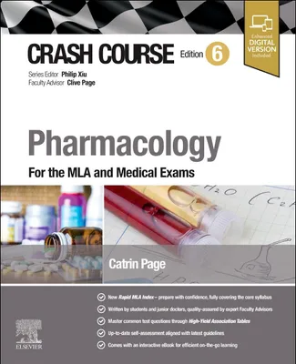 Produktbild von Crash Course Pharmacology