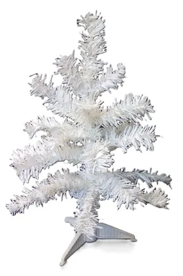 Produktbild von Künstlicher Weihnachtsbaum weiß 60cm Weihnachtsdeko Tannenbaum Christbaum Tanne