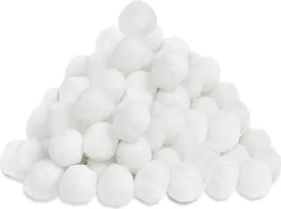 Produktbild von JOIEYOU Filterbälle Pool Filterballs 700g, Ersetzen 25Kg Quarzsand Filtersand für Sandfilteranlagen Aquarium Poolzubehör Schwimmbad Poolfilter, Weiß