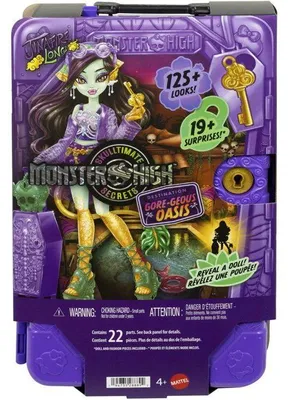 Immagine prodotto di Set di gioco a sorpresa - MONSTER HIGH - Valigetta segreta Jinafire JDR52 - 19 sorprese - Accessori