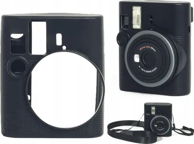 Zdjęcie produktu dla Futerał Etui Pokrowiec Case Osłona Silikon do Fuji FujiFilm INSTAX Mini 41 / Czarny