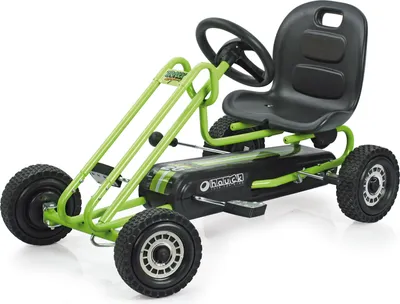 Produktbild von Lightning Tretauto für Kinder ab 4 Jahren - grün