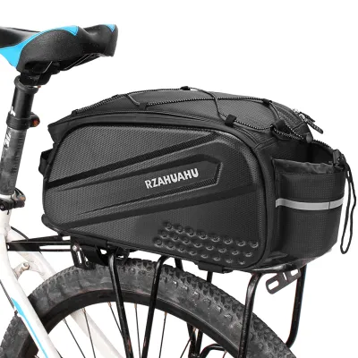 Produktbild von Lixada 10L Multifunktionale Fahrrad-Ruecksitztasche Wasserdichte Fahrrad-Fahrradtraeger-Kofferraum-Gepaecktasche Gepaecktasche Handtasche Umhaengetasche
