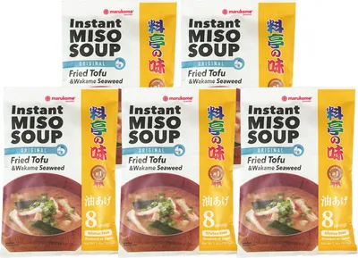 Produktbild von Marukome Instant Miso Suppe Fried Tofu 5x152g