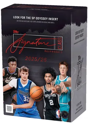Produktbild von Topps NBA Signature Class Basketball 2025–26 Value Box – Basketball Cards