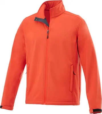 Produktbild von Elevate 38319 | Herren Maxson Softshell Jacket - Farbe: Orange - Größe: M