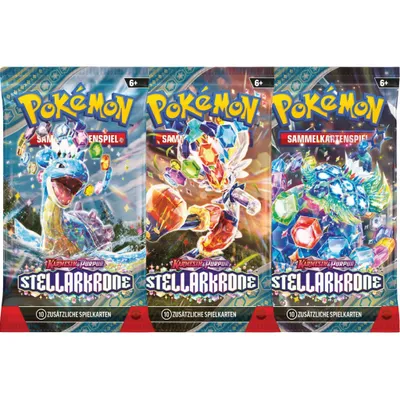 Produktbild von TCGUnlimited Boostermix: 3 Pokémon Booster Packs | KP07 Stellarkrone