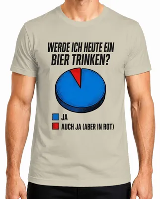 Imagen del producto de ¿Hoy tomaré una cerveza? Sí, qué divertido. Camiseta para hombre, diseño sarcástico, talla XL