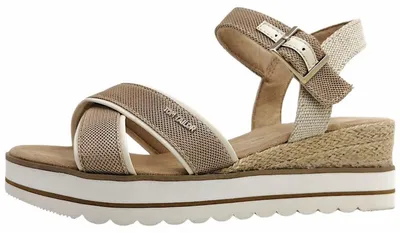 Produktbild von Tom Tailor Keilsandalette Beige in Gr. 36