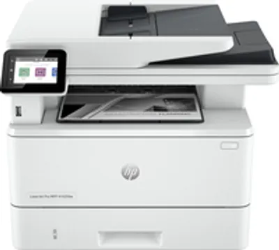 Immagine prodotto di Stampante HP LaserJet Pro MFP 4102fdw - Bianco e nero - Stampante per piccole e medie imprese - Stampa - Copia - Scansione - Fax - Wireless, Compatibile con Instant Ink, Stampa da smartphone o tablet, Alimentatore automatico di documenti - Laser - Colore d