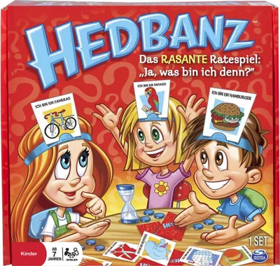 Produktbild von Spin Master Games Hedbanz - Das Original
